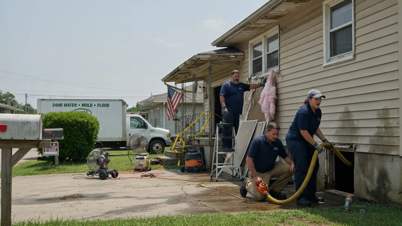 Water Damage Repair in Geff, IL near me